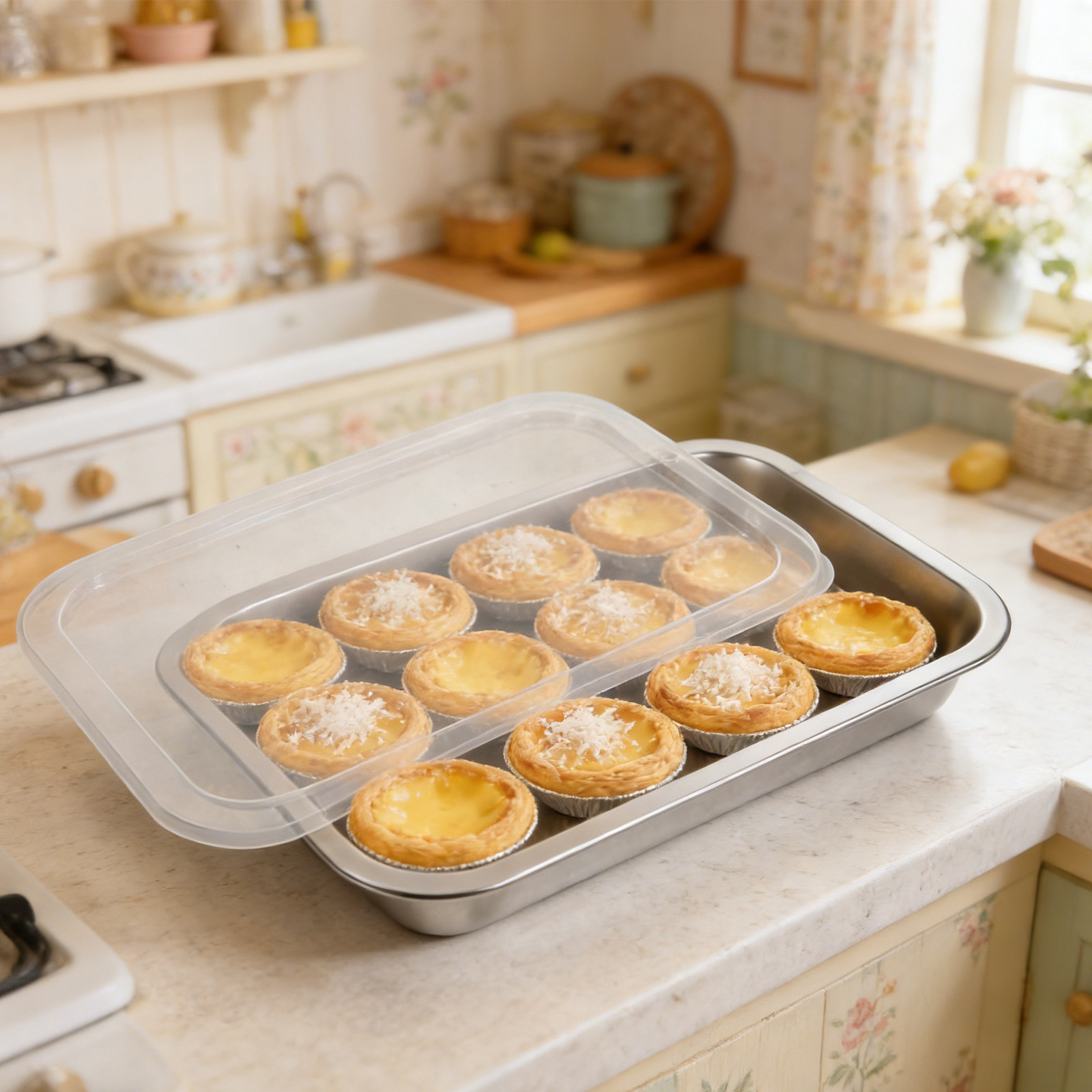 Meal Prep Oven Safe Containers - Contenitore per alimenti in acciaio inossidabile,