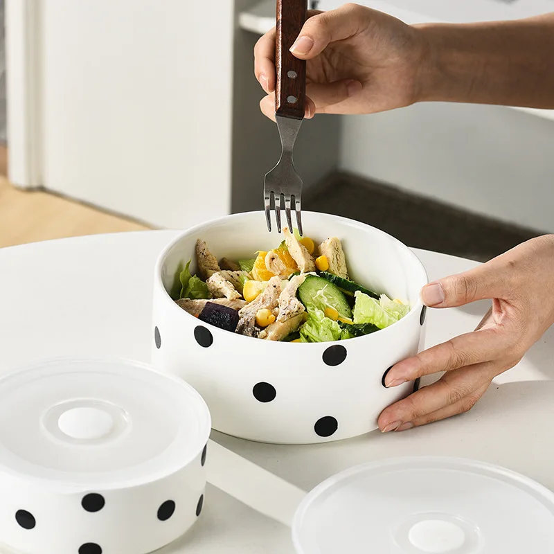 Meal Prep Oven Safe Containers - Contenitore per il pranzo in ceramica,