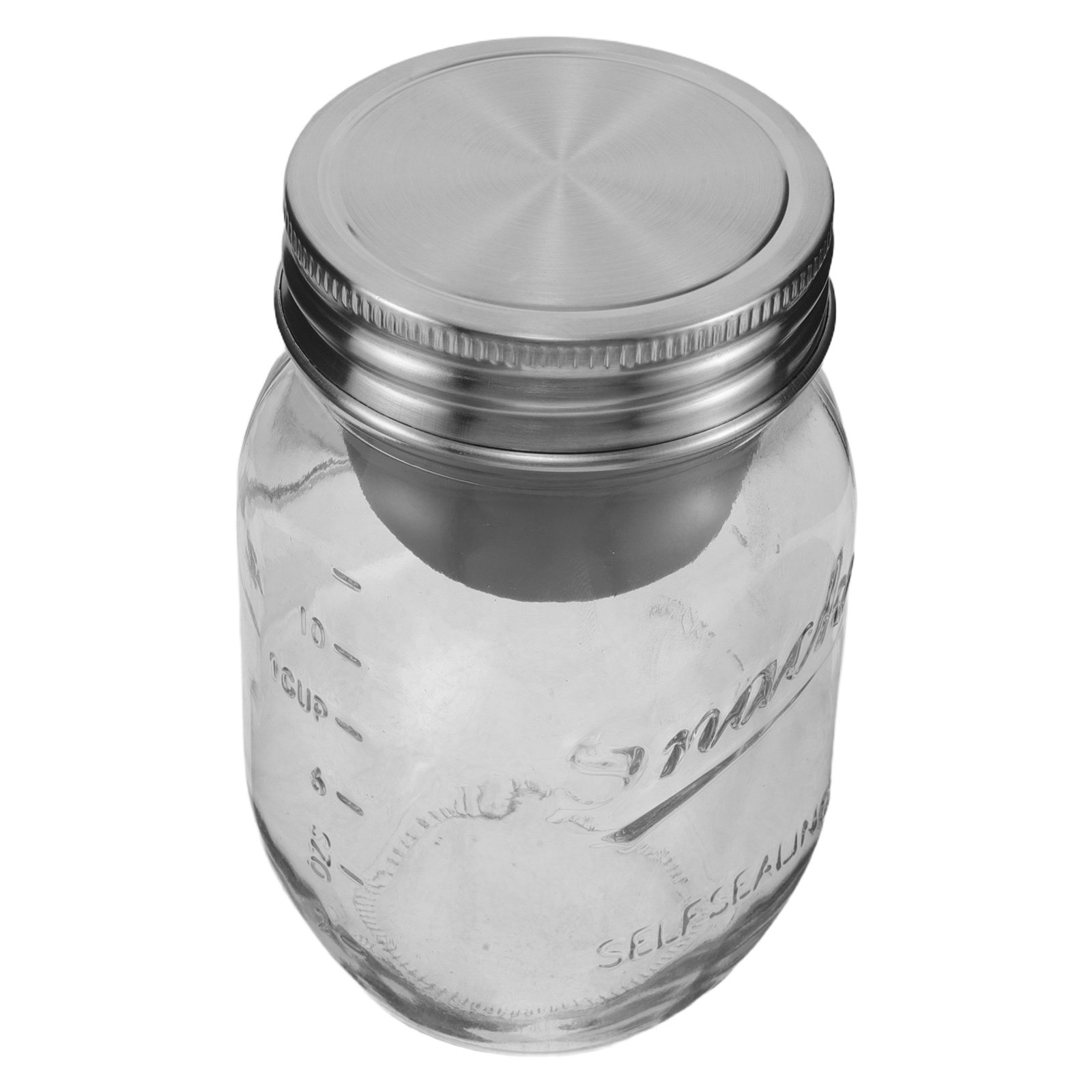 Meal Prep Jar Salad - Barattoli in vetro per insalate, capacità