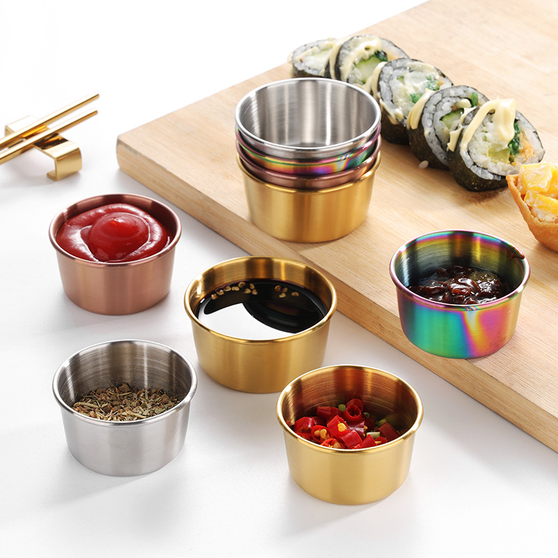 Sauce Dipping Cup - Tazza per immersione in acciaio inossidabile
