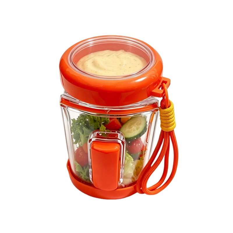 Meal Prep Jar Salad - DTA4-Contenitore per Insalata Compatibile con la