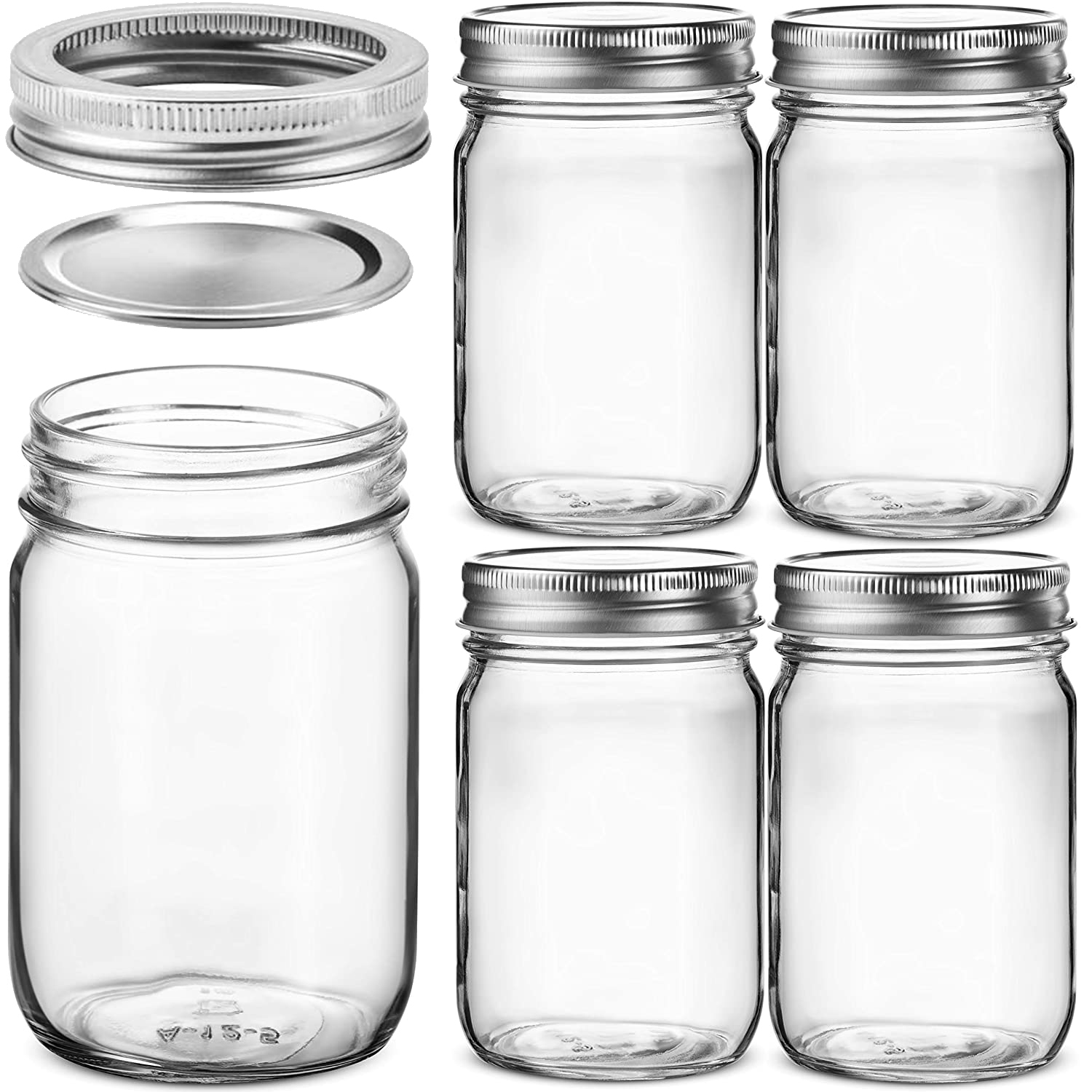 Barattoli di vetro a bocca nor - Meal Prep Jar Salad recensione e prezzo