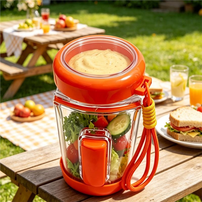 AAAN-Contenitore per Insalata  - Meal Prep Jar Salad recensione e prezzo