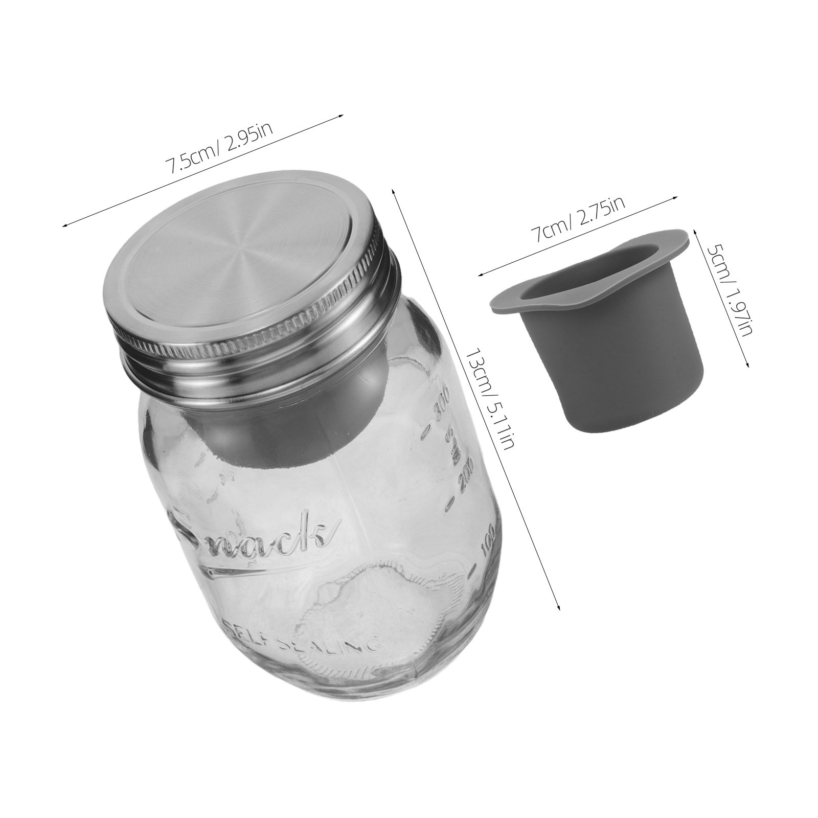Barattoli in vetro per insalat - Meal Prep Jar Salad recensione e prezzo