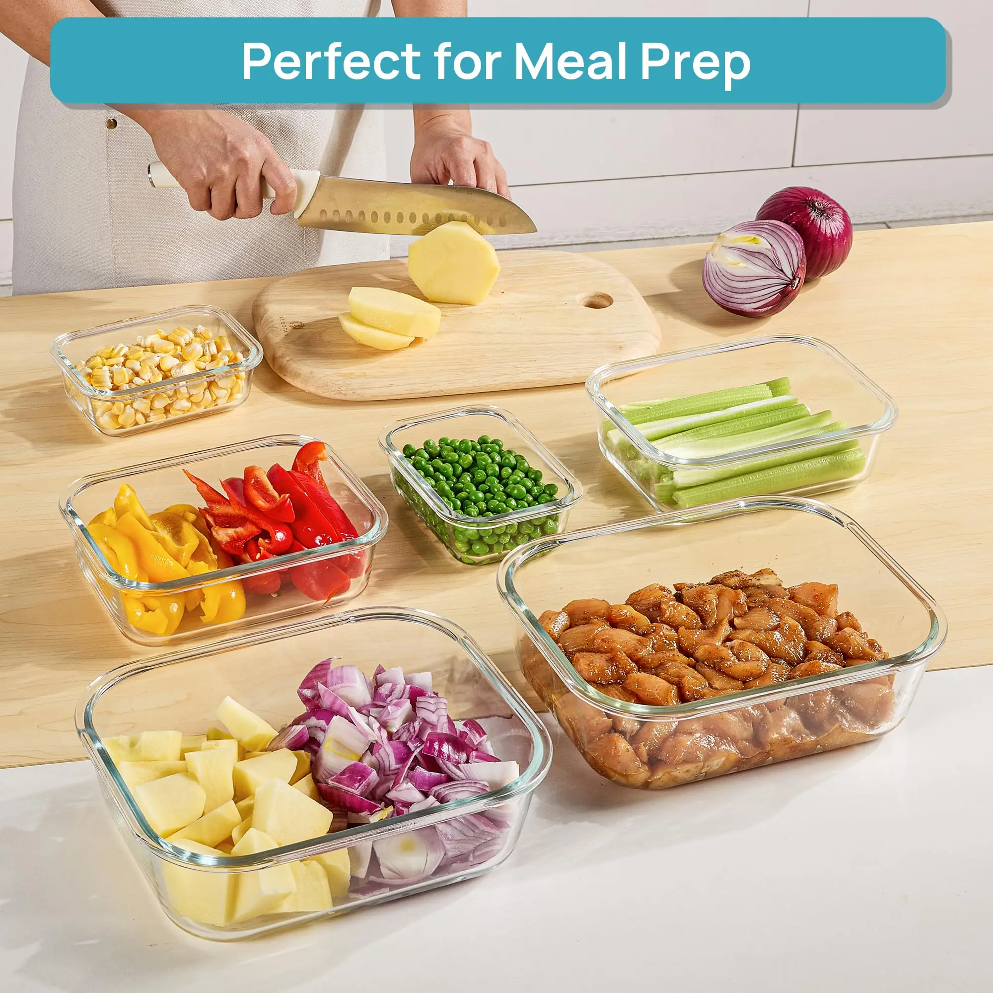 Confezione da 18 contenitori i - Meal Prep Oven Safe Containers recensione e prezzo
