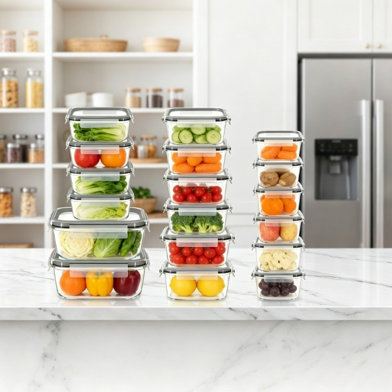 Set di 18 Contenitori in Vetro - Meal Prep Oven Safe Containers recensione e prezzo