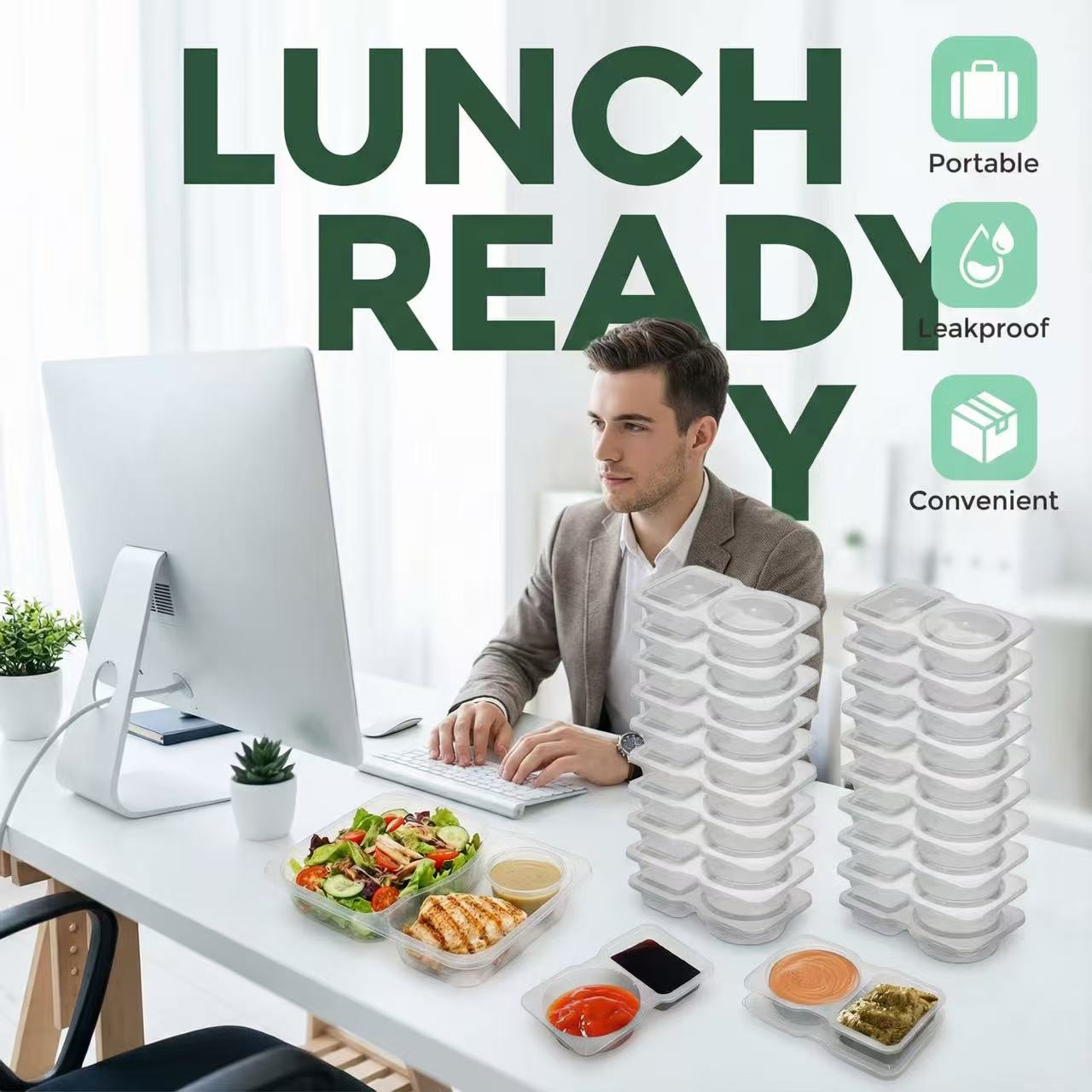 Contenitori per Salse a Doppio - Sauce Dipping Cup recensione e prezzo