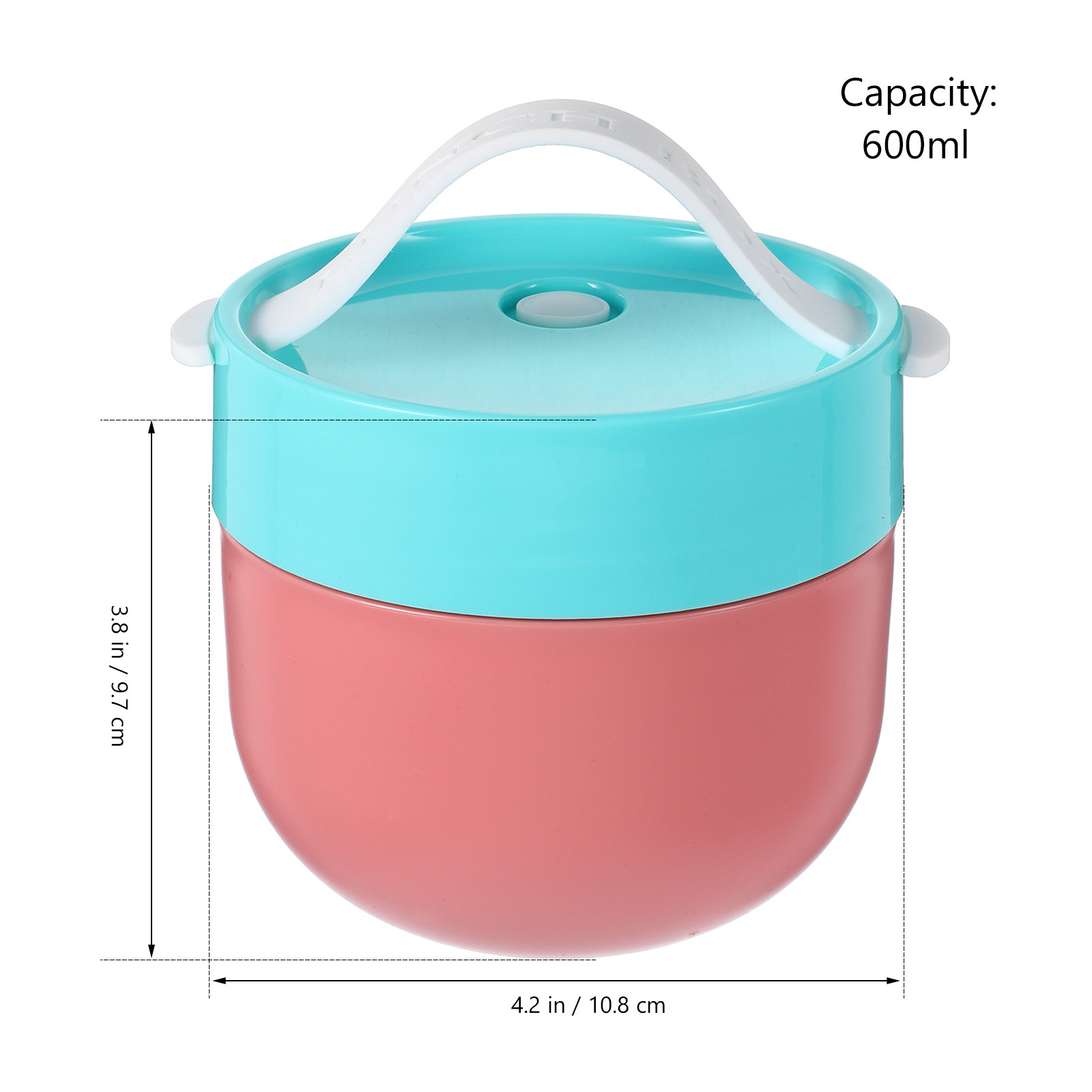 Ciotola per cereali da 600 ml, - Meal Prep Jar Salad recensione e prezzo