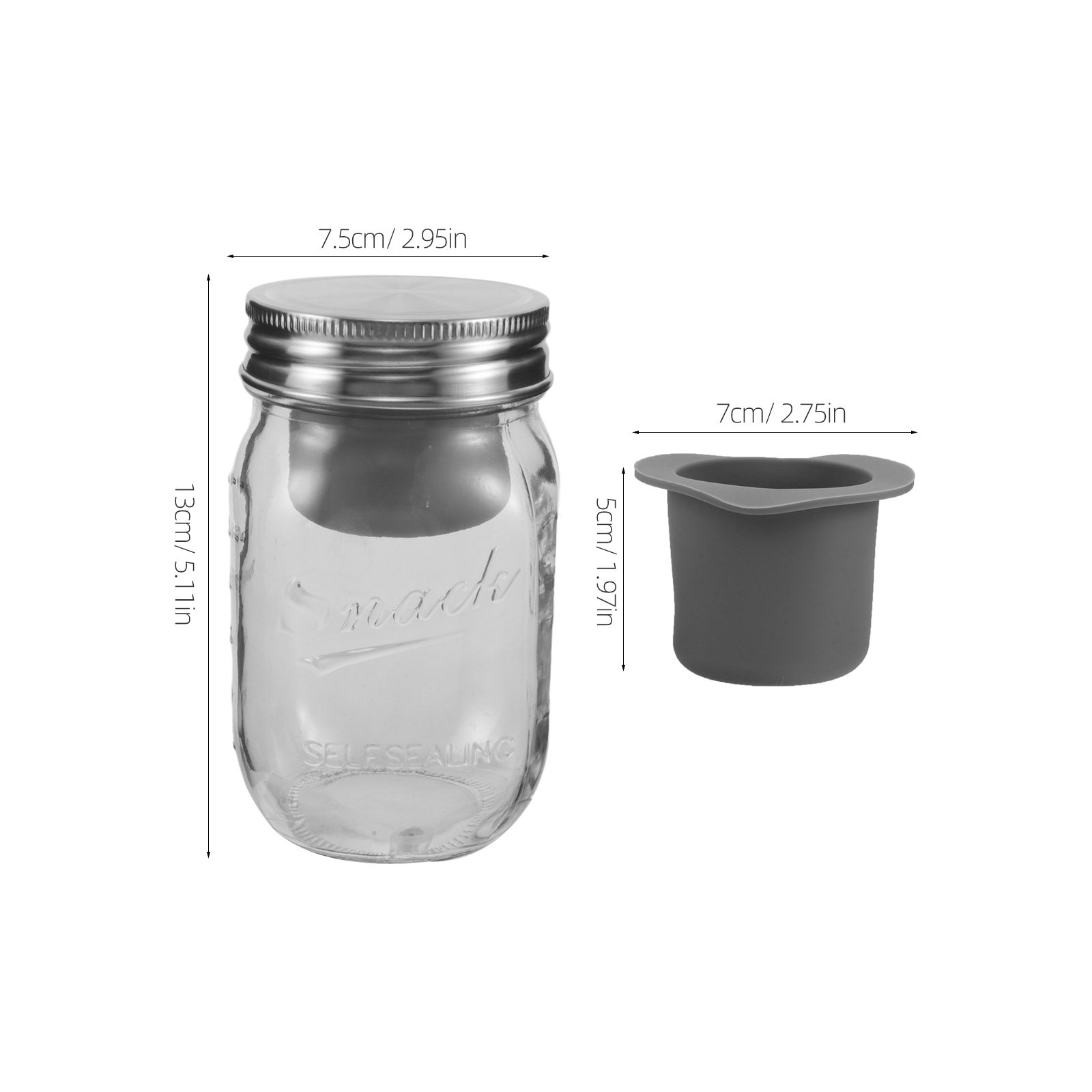 Barattoli in vetro per insalat - Meal Prep Jar Salad recensione e prezzo